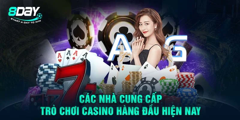 Các nhà cung cấp trò chơi casino hàng đầu hiện nay