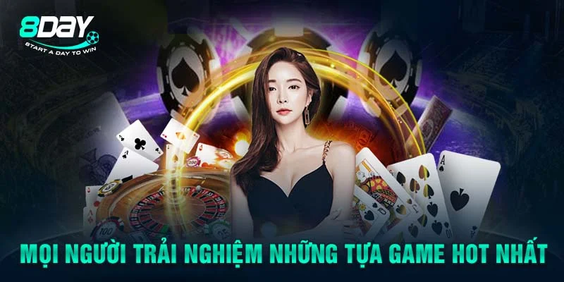 Mọi người trải nghiệm những tựa game hot nhất