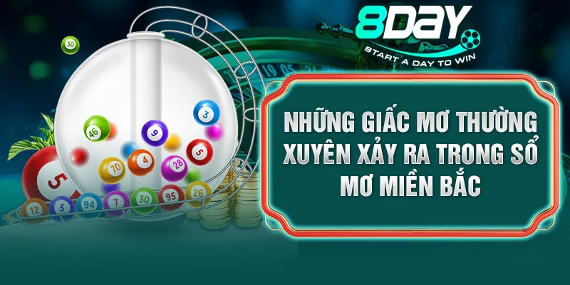 Những giấc mơ thường xuyên xảy ra trong sổ mơ miền Bắc